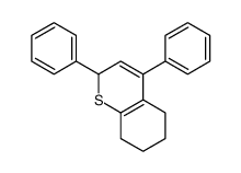 2,4-diphenyl-5,6,7,8-tetrahydro-2H-thiochromene结构式