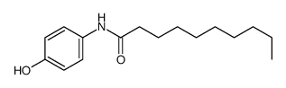 N-(4-hydroxyphenyl)decanamide结构式