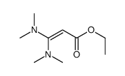 ethyl 3,3-bis(dimethylamino)prop-2-enoate结构式