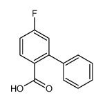 5-FLUORO-[1,1'-BIPHENYL]-2-CARBOXYLIC ACID结构式