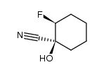 α-Fluor-cyclohexanon-cyanhydrin Structure