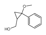 2-methoxy-2-phenylcyclopropanemethanol结构式