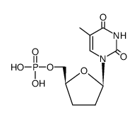 [14C]-Deoxythymidine monophosphate结构式