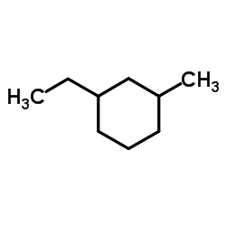 1-Ethyl-3-methylcyclohexane Structure