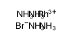 azane,rhodium(3+),tribromide结构式