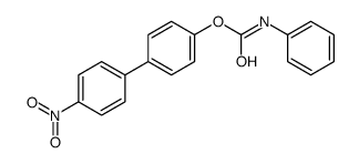 [4-(4-nitrophenyl)phenyl] N-phenylcarbamate结构式