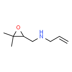 Oxiranemethanamine,3,3-dimethyl-N-2-propenyl-(9CI) structure