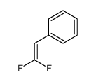 BENZENE, (2,2-DIFLUOROETHENYL)-结构式