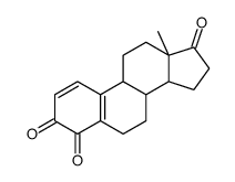 estra-1,5(10)-diene-3,4,17-trione Structure