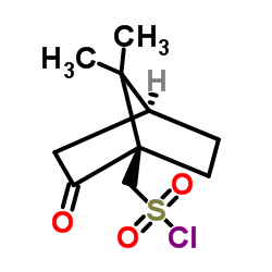 BICYCLO[2.2.1]HEPTANE-1-METHANESULFONYL CHLORIDE, 7,7-DIMETHYL-2-OXO- Structure