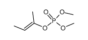 (E)-[(dimethoxyphosphinyl)oxy]-1,2-dimethylethylene Structure