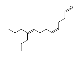 (Z)-9-propyldodeca-4,8-dienal结构式