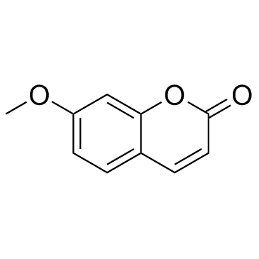 7-Methoxycoumarin Structure