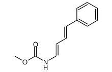 methyl N-(4-phenylbuta-1,3-dienyl)carbamate结构式