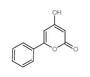 4-HYDROXY-6-PHENYL-PYRAN-2-ONE Structure