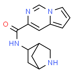 Pyrrolo[1,2-c]pyrimidine-3-carboxamide, N-2-azabicyclo[2.2.1]hept-5-yl- (9CI) structure