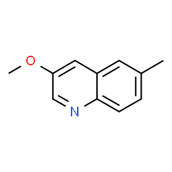 Quinoline, 3-methoxy-6-methyl- (9CI) Structure