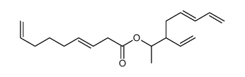 3-ethenylocta-5,7-dien-2-yl nona-3,8-dienoate Structure