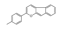 2-(4-methylphenyl)indeno[2,1-b]pyran Structure