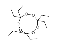 3,3,6,6,9,9-hexaethyl-1,2,4,5,7,8-hexaoxonane Structure