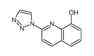 2-(triazol-1-yl)quinolin-8-ol Structure