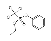 trichloromethyl-phosphonic acid ethyl ester-phenyl ester结构式