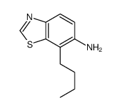 6-Benzothiazolamine,7-butyl-(9CI)结构式