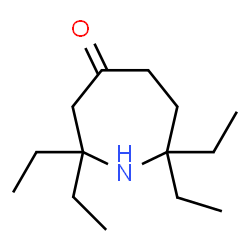 4H-Azepin-4-one,2,2,7,7-tetraethylhexahydro-(9CI) Structure