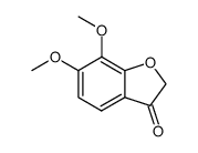 6,7-dimethoxybenzofuran-3(2H)-one Structure