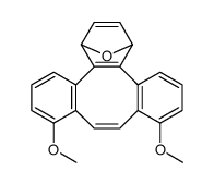 (Z)-8,11-dimethoxy-1,4-dihydro-1,4-epoxytribenzo[a,c,e][8]annulene Structure