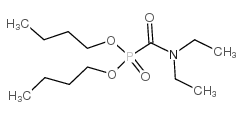二丁基-二乙基氨基甲酰磷酸酯结构式