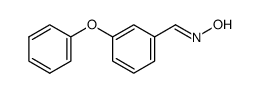 3-phenoxybenzaldehyde oxime结构式