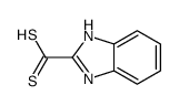 1H-Benzimidazole-2-carbodithioicacid(9CI) Structure