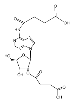 N6,2'-Disuccinyladenosine Structure