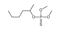 hexan-2-yloxy-dimethoxy-sulfanylidene-λ5-phosphane结构式