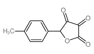 2,3,4(5H)-Furantrione, 5-(4-methylphenyl)-结构式