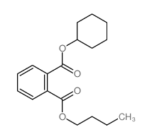 Butylcyclohexylphthalate Structure