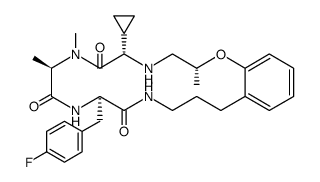 Ulimorelin structure