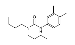 1,1-dibutyl-3-(3,4-dimethylphenyl)urea Structure