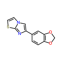 6-(1,3-Benzodioxol-5-yl)imidazo[2,1-b][1,3]thiazole Structure