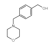 (4-(吗啉甲基)苯基)甲醇结构式