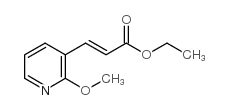 3-(2-甲氧基-3-吡啶基)丙烯酸乙酯图片