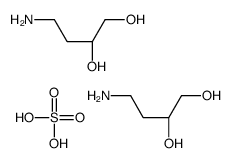 (2S)-4-aminobutane-1,2-diol,sulfuric acid Structure