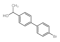 1-[4-(4-bromophenyl)phenyl]ethanol Structure