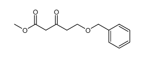 methyl 5-benzyloxy-3-oxopentanoate Structure