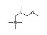 1-METHOXY-N-METHYL-N-(TRIMETHYLSILYLMETHYL)METHANAMINE Structure