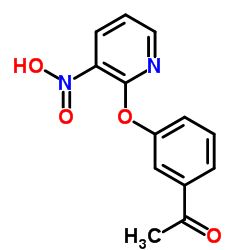 1-{3-[(3-Nitro-2-pyridinyl)oxy]phenyl}ethanone图片