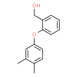 [2-(3,4-Dimethylphenoxy)phenyl]methanol结构式