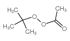 tert-Butyl peroxyacetate Structure