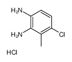 4-氯-3-甲基邻苯二胺盐酸盐结构式